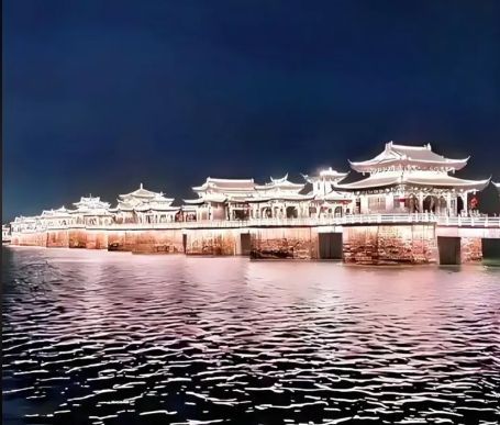 广济桥夜景