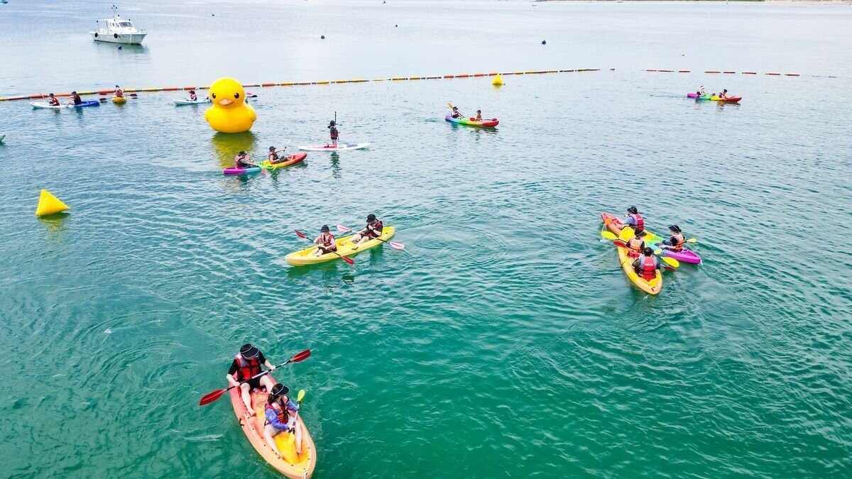 海上皮划艇主题团建