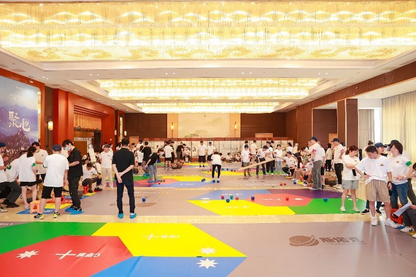 硬地斯诺克比赛现场