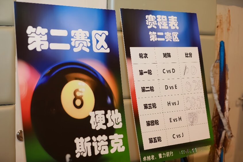 硬地斯诺克团队协作