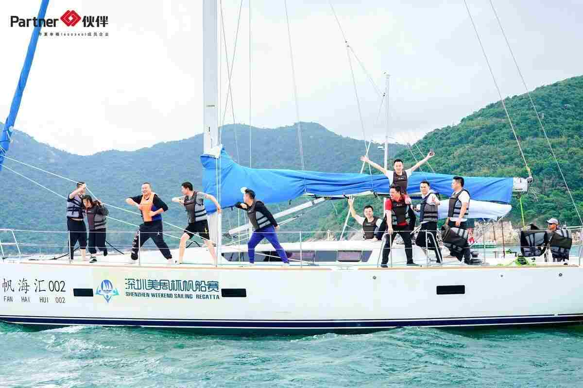 海上活动合影